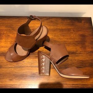 INDIGO OPEN TOE HEELS (2-2020)